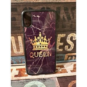 New Queen iPhone X Case Holder
